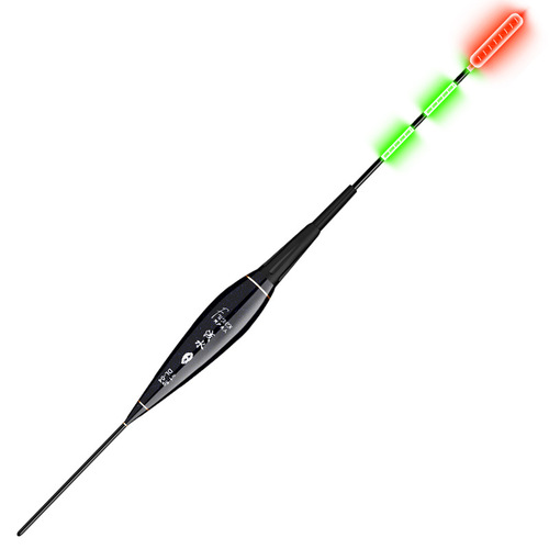 Short-bright night light drifting shallow water induction color changing drift biting hook color changing crucian carp drifting yellow spicy diced yellow catfish yellow bone gar fish