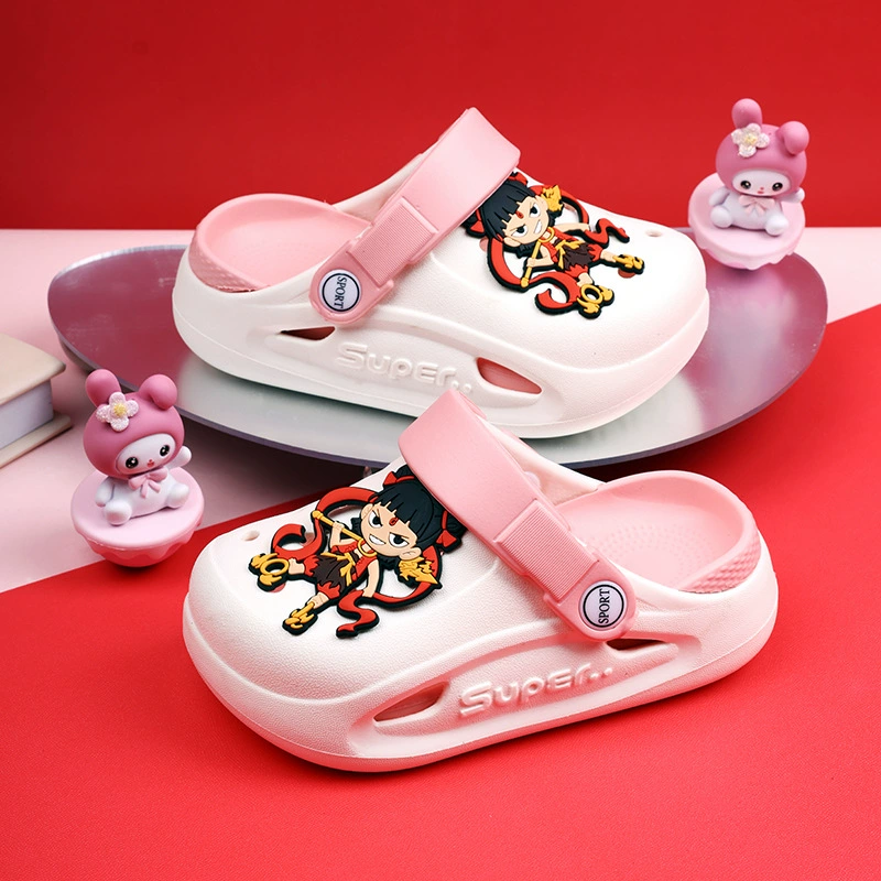 Детские летние сабо-шлепанцы с мягкой нескользящей подошвой, новые, для мальчиков, пляжная обувь для малышей