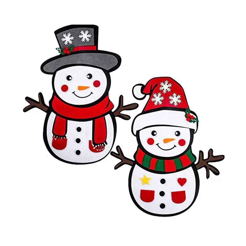 クロスボーダーフェルト DIY クリスマス装飾新しい子供のおもちゃペンダントクリスマスギフトフェルトクリスマスツリー|undefined
