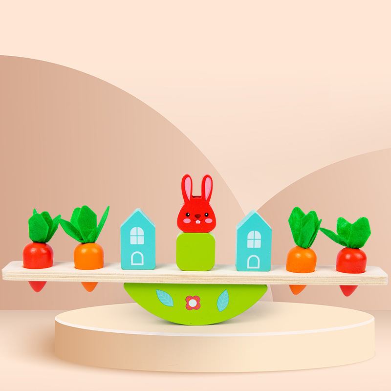 Matemáticas ayudas didácticas Libra Jardín de infantes Clase grande Juguetes para niños Escuela primaria Balance de primer grado Puzzle para bebés