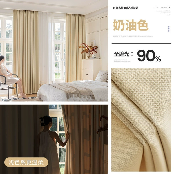 Creamy, high quality, cotton and linen