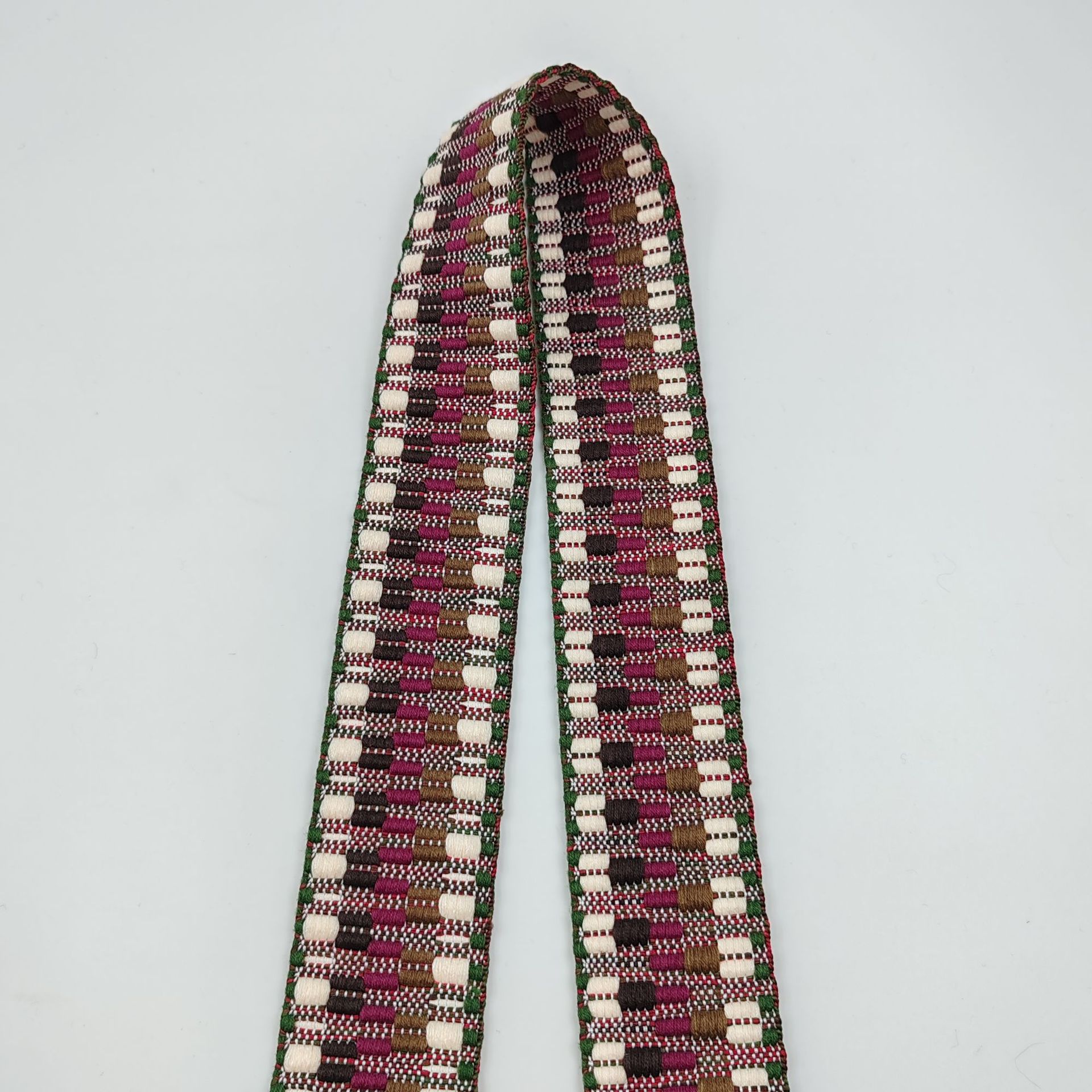 Se puede personalizar 3.8cm5cm cinta jacquard estilo étnico poliéster correa de equipaje ropa zapatos sombreros correa de hombro correa tejida