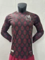 24-25 players long sleeved Mexico home court