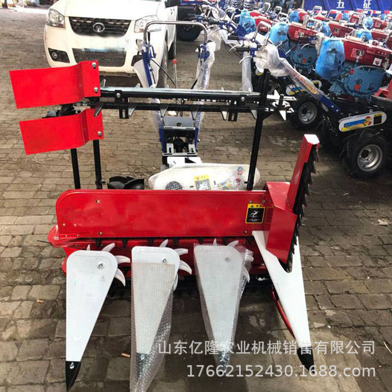 玉米秸秆辣椒收割机 芝麻高杆割晒机 水稻小麦小型割倒机
