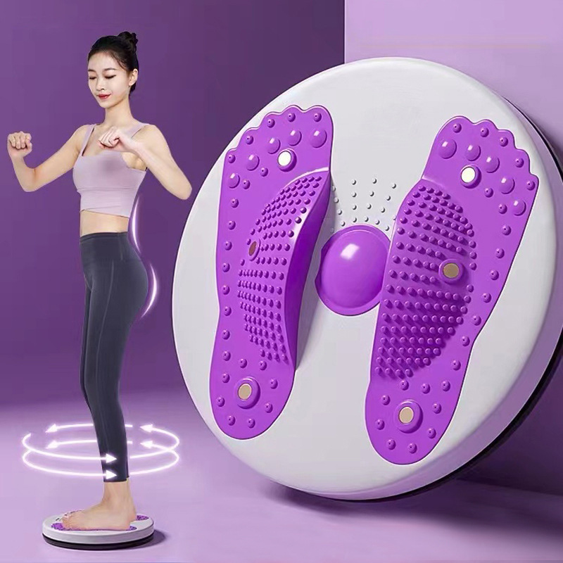 ウエストツイストディスク肥厚大型ターンウエストディスクマッサージツイストダンスディスク脂肪減少フィットネス巾着マグネット腹部とウエスト美容マシン|undefined