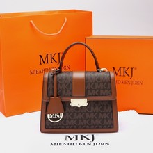 MKJ代購女包2022新款時尚女士手提斜挎包百搭軟皮單肩小包