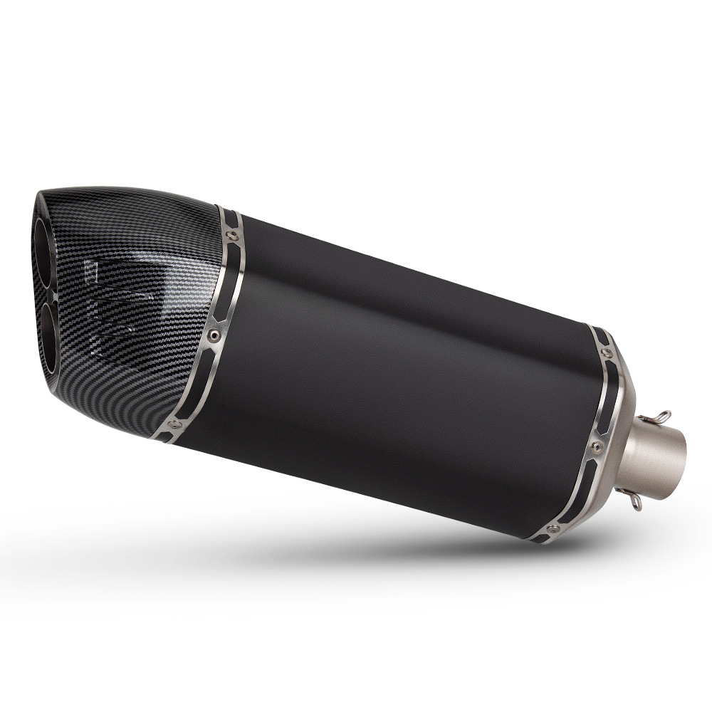 S7 shield motorcycle exhaust pipe universal exhaust tail section is commonly used in spring breeze 3000SR/ninja 650/pedal