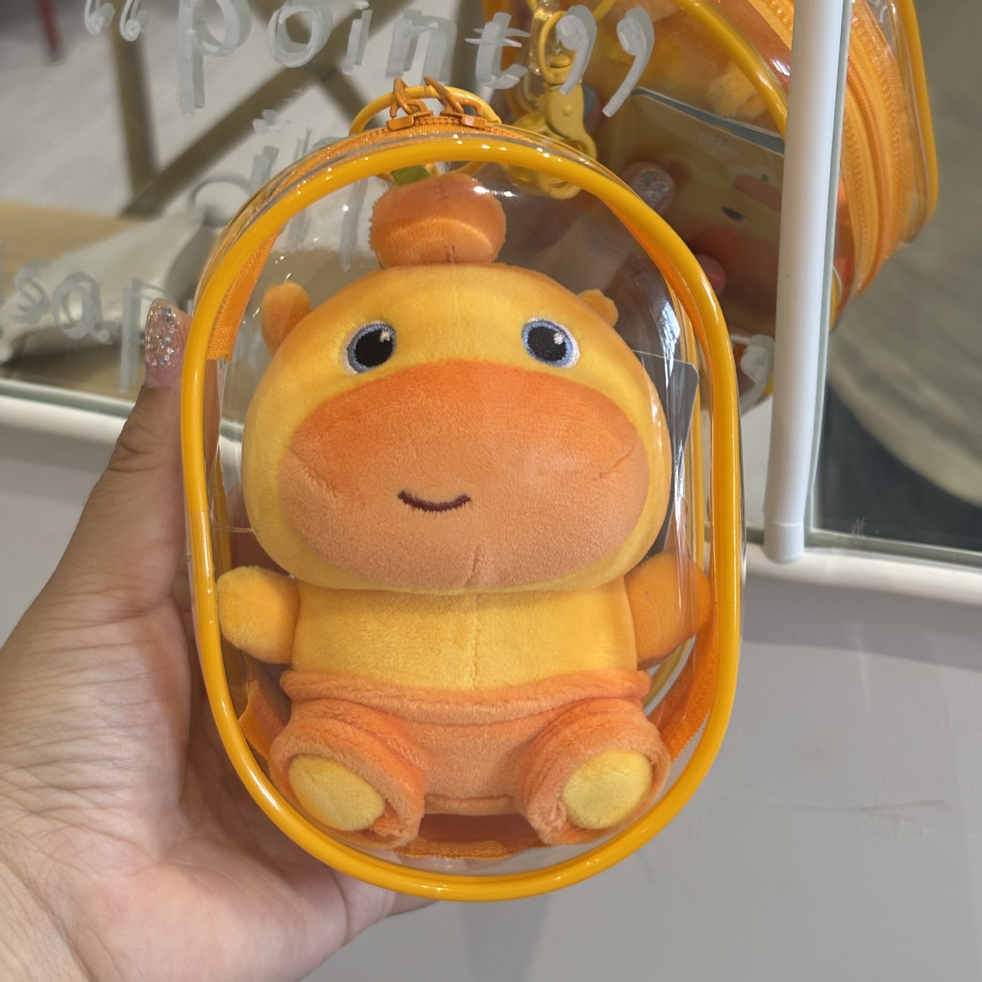 Sitting posture + baby bag