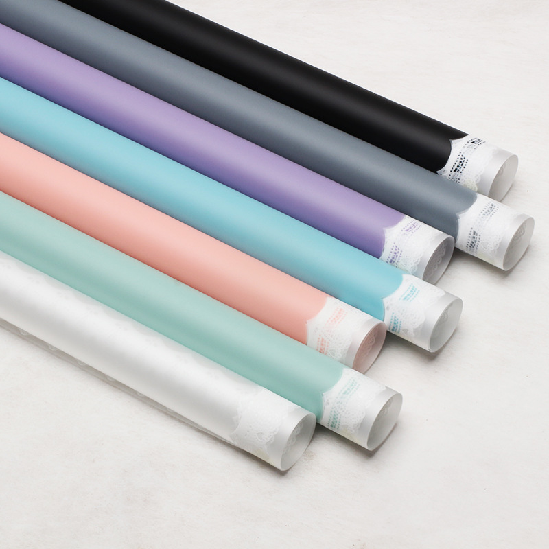 Huaxi encaje marco de papel hansu floral papel de embalaje impermeable engrosado florista material de floral al por mayor