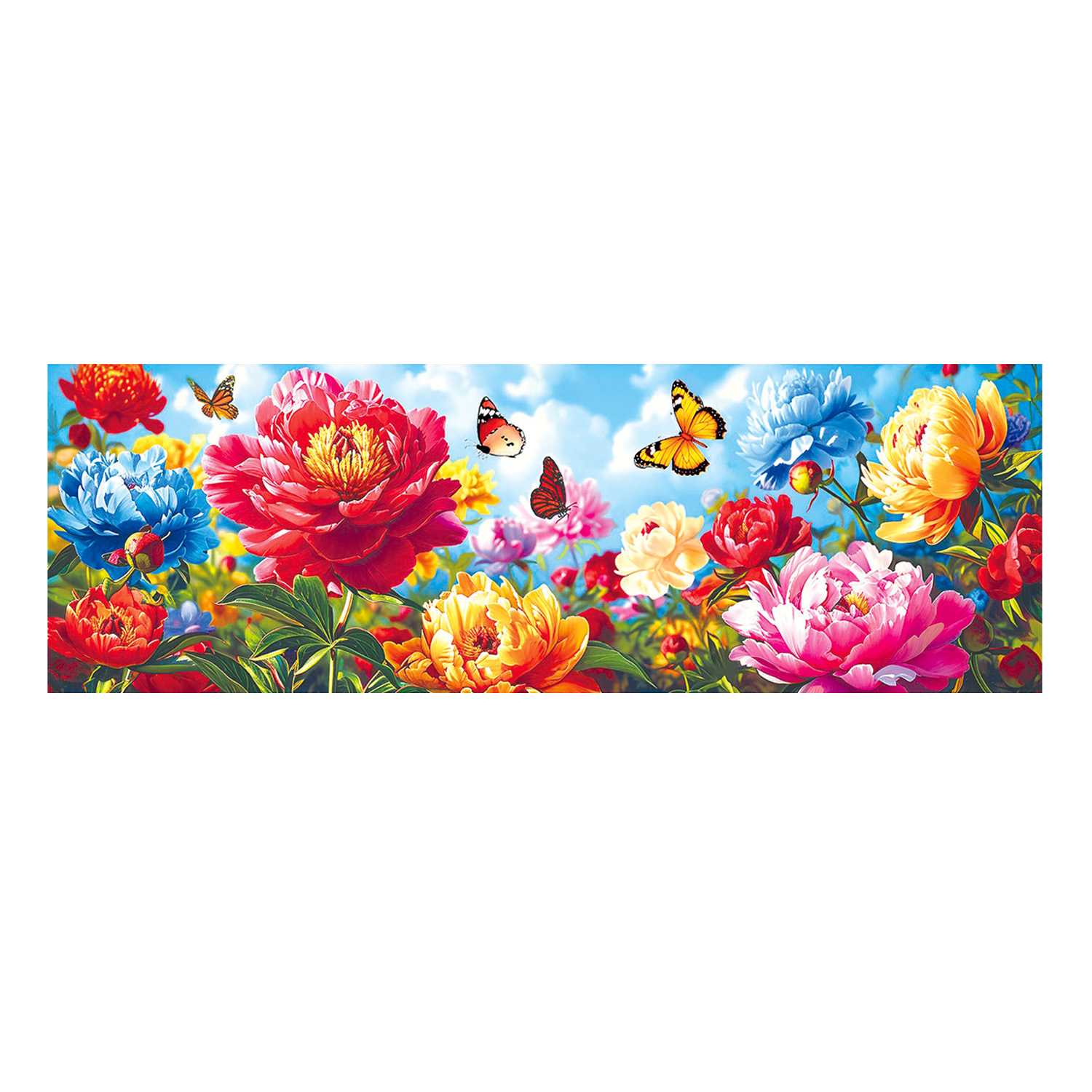 Mona Lisa Royal Cross Embroidery Dance nuevo estilo chino gran flor gran pintura decorativa clásica bordada a mano image 5