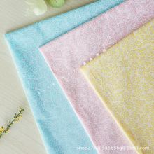 台湾海运发货 #白线牡丹 DIY手工 全棉薄印花布 服装童装包材