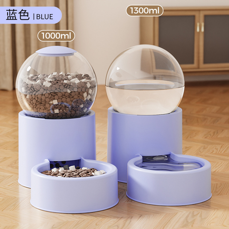 猫咪饮水机狗狗自动喂食器宠物猫喂水喝水神器不插电流动水碗用品|undefined