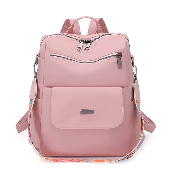 Cross-Border Backpack, Women's Korean Style Large Capacity Backpack, Women's Fabric Bag
