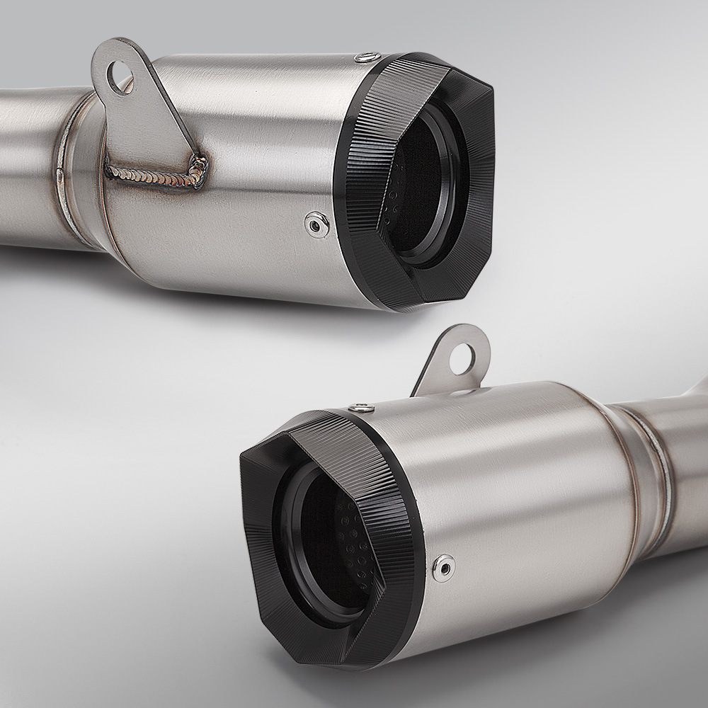 Motorcycle Exhaust Pipe Modification: Cfmoto 800Nk Stainless Steel Integrated Mid-Tail Section Silencer, Non-Destructive Installation