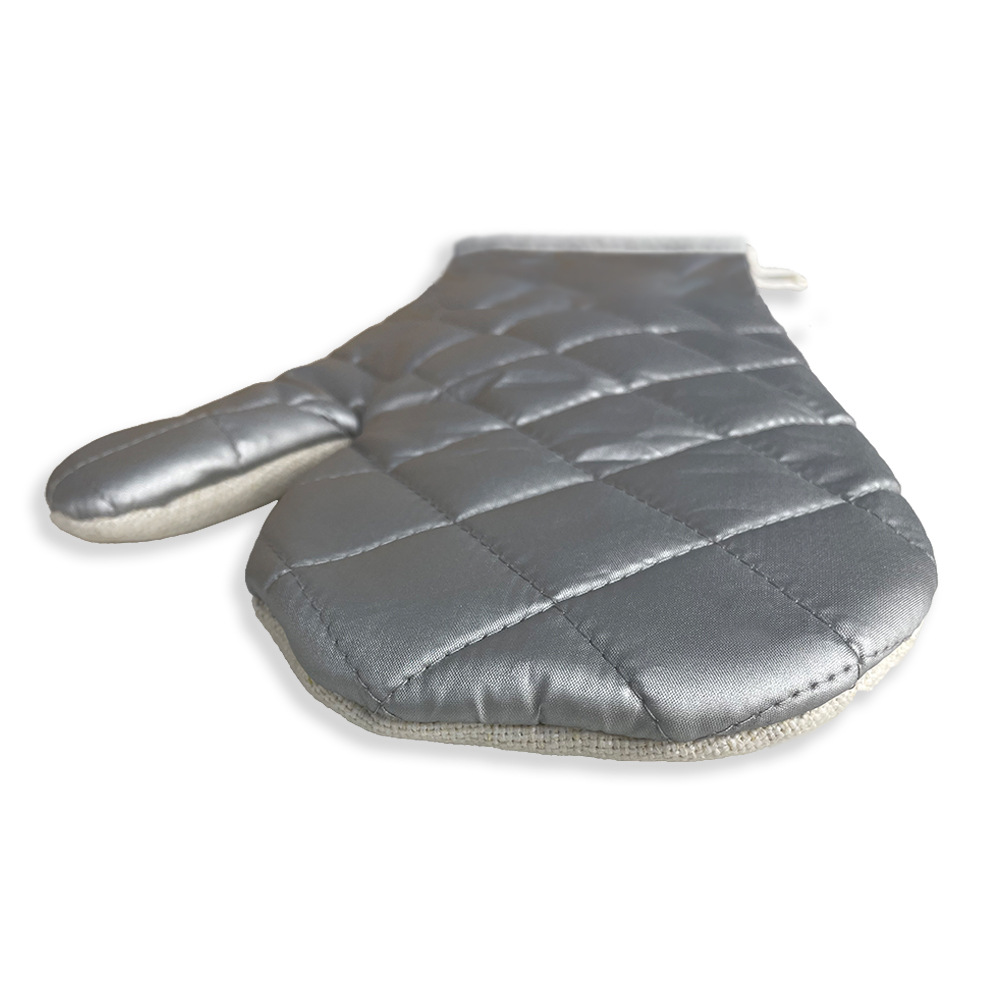 Transfronteriza nueva familia horno microondas horno guantes de aislamiento térmico guantes de transferencia de calor sublimación anti-scald guantes material