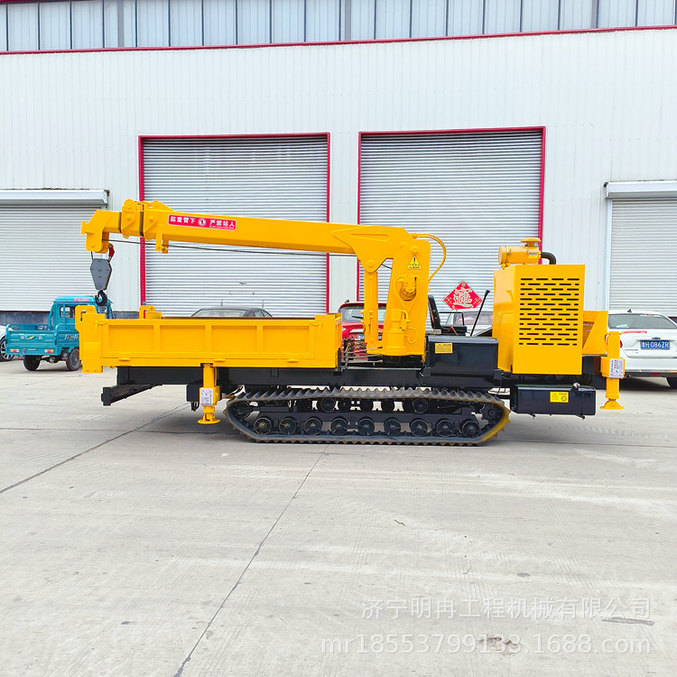 橡胶履带随车吊