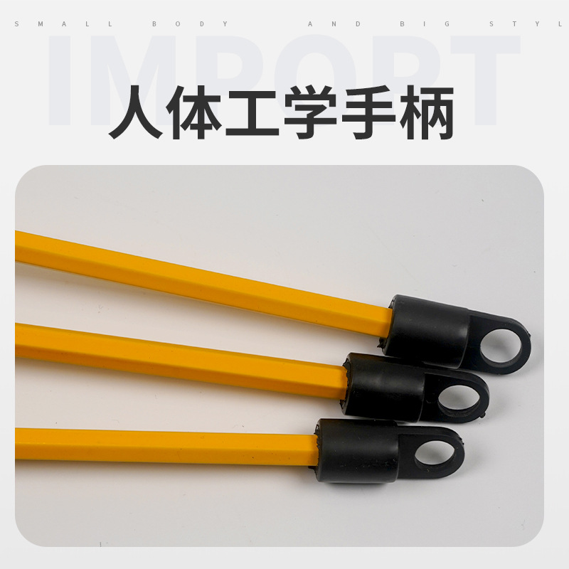 Mezclador Electrico para Pintura y Cemento, Varilla con Cabeza, Mango Hexagonal para Taladro