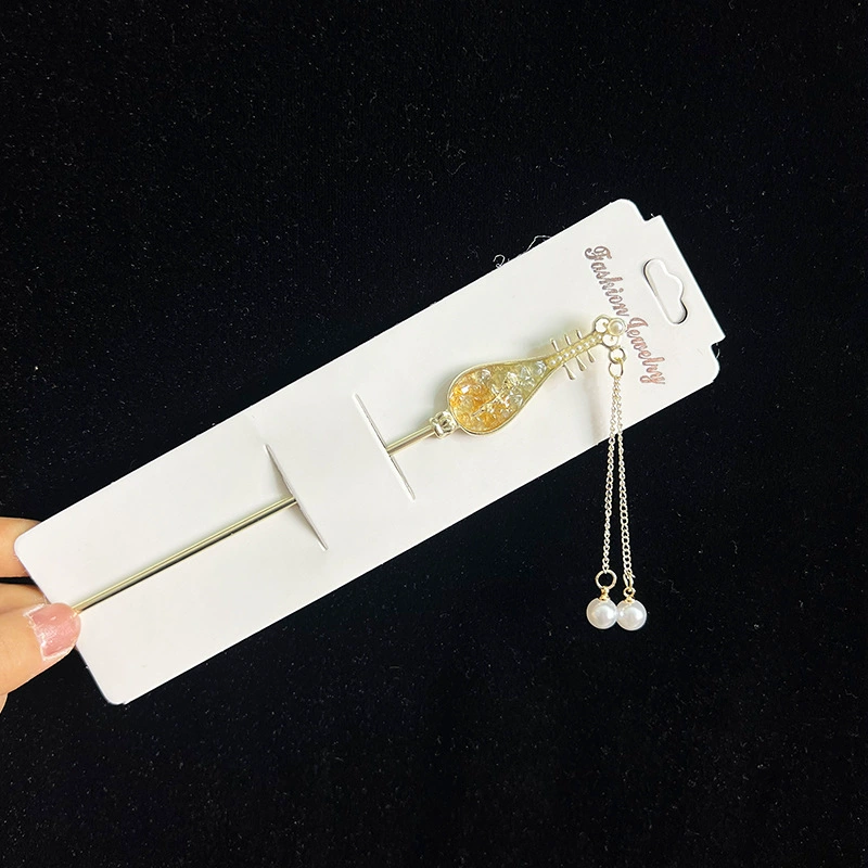 Hairpin Hanfu заколка для волос, орхидея цветочный декоративный аксессуар для волос, простая элегантная китайская стиль