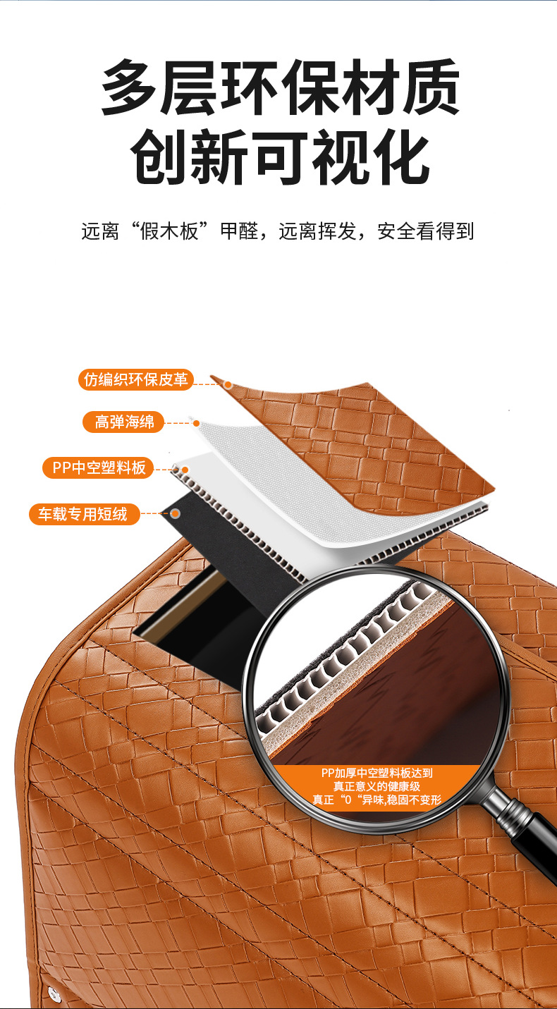 Manufacturer's Car Suv Trunk Storage Box, Multifunctional Storage Box, Car Magnetic Storage Box, Foldable Car Storage Box