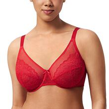 G 60985 Sheer lace push-up bra ��ɴ��£�����¿�����ͨ��