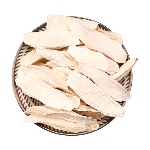 Wholesale Chinese herbal medicine yam slices oblique slices peeled Huaiyam sulfur-free oblique slices Henan Jiaozuo iron bar yam