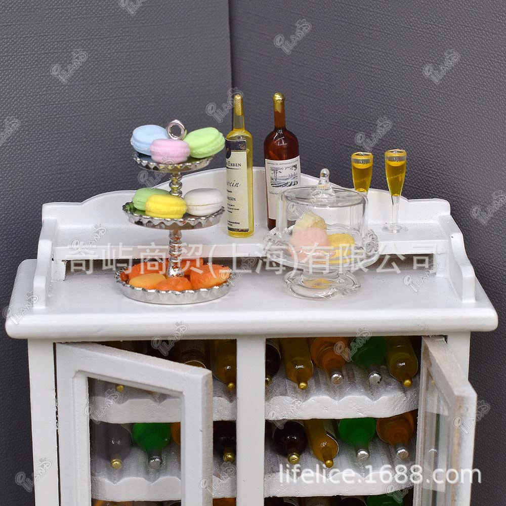 Домик для кукол, маленькая хижина, реалистичный набор, масштаб 1:12, DIY дом