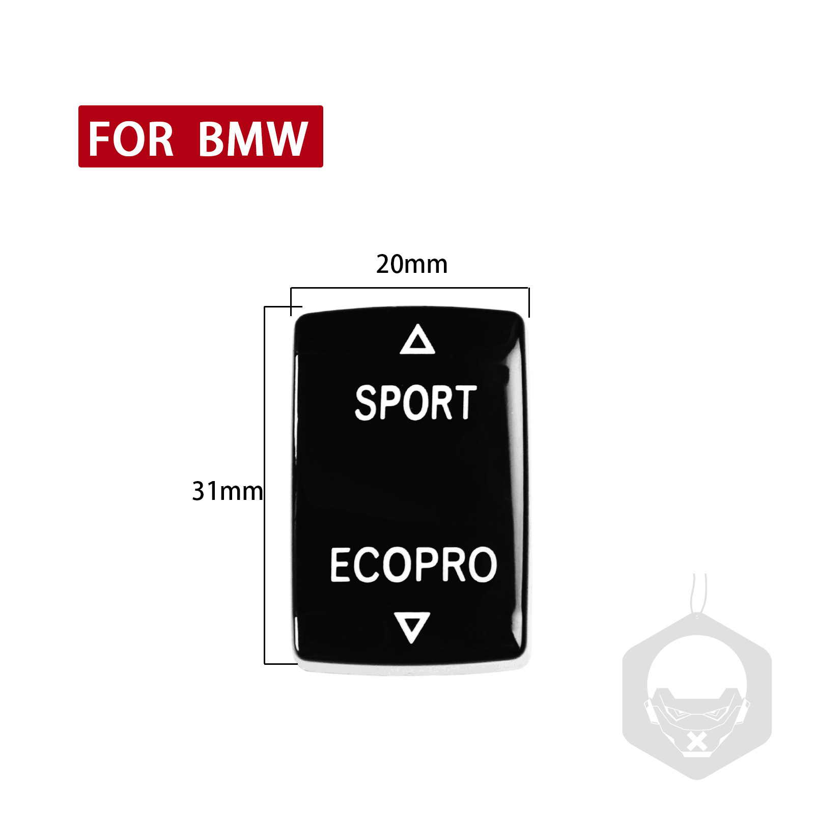 Aplicable al botón de ojo eléctrico de radar BMW Serie 3 Serie 1 Serie 2 Serie 4 botón de modo deportivo control central ESP interruptor antideslizante