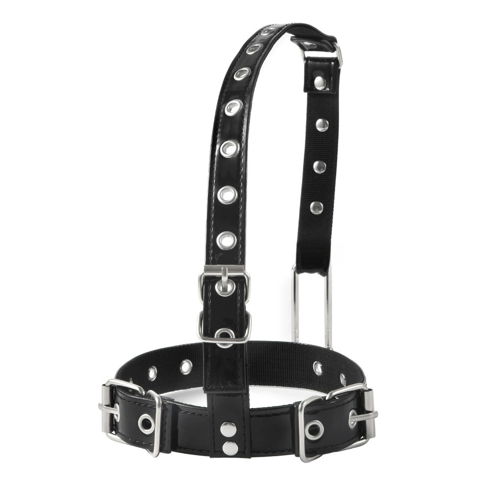 Взрослые эротические принадлежности BDSM крюк нос и кольцо на шее, связывать шею, покрытия шею женские сексуальные принадлежности