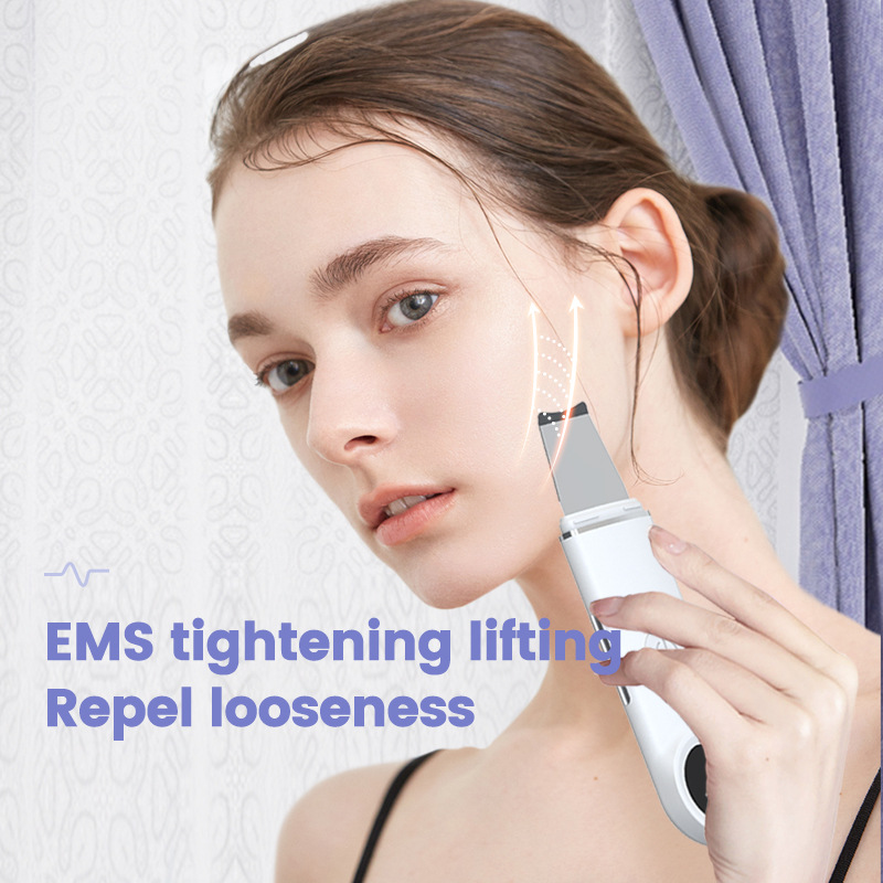 工厂直销铲皮机 超声波美容改善黑头LED彩光导入导出美容仪器批发