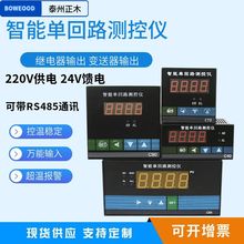 智能单回路测控仪 4-20mA压力温度液位数字显示控制仪表C803 C804