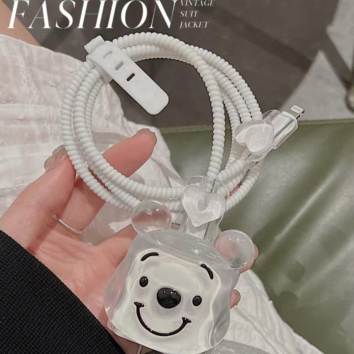 Para Apple 14 línea de datos cubierta protectora iPhone13 cargador cabezal 12promax bobinado estuche para iPad