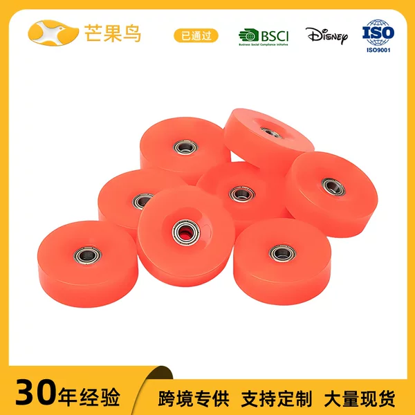 Advanced Luggage Tool Box Caster Accessories, Silent, Wear-Resistant and Removable, Universal Replacement Rollers for Suitcases