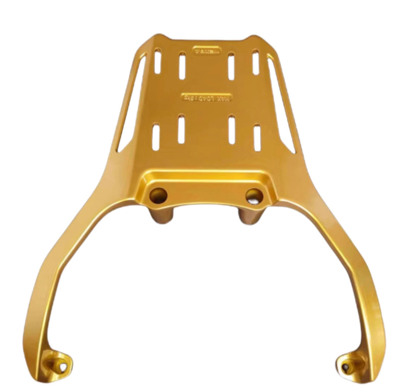 Aplicable a Guangyang s350 250 universal integrado aleación de aluminio de la cola para llevar soporte de estante trasero de motocicleta