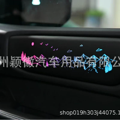 Lc250 Prado Domineering Leather Light: Panel (Dashboard) işıqlandırması