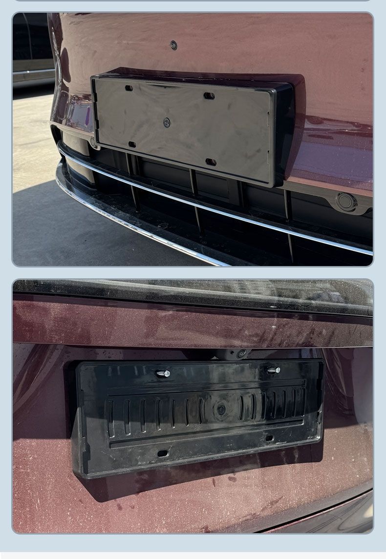 Suitable for 2025 Wenjie M8 License Plate Frame New Energy Full Edge License Plate Frame Green License Plate Special Car Color New Regulation License Plate