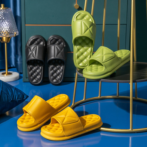 Eva slippers for women, summer home indoor non-slip couple home bathroom thick-soled home sandal slippers for men