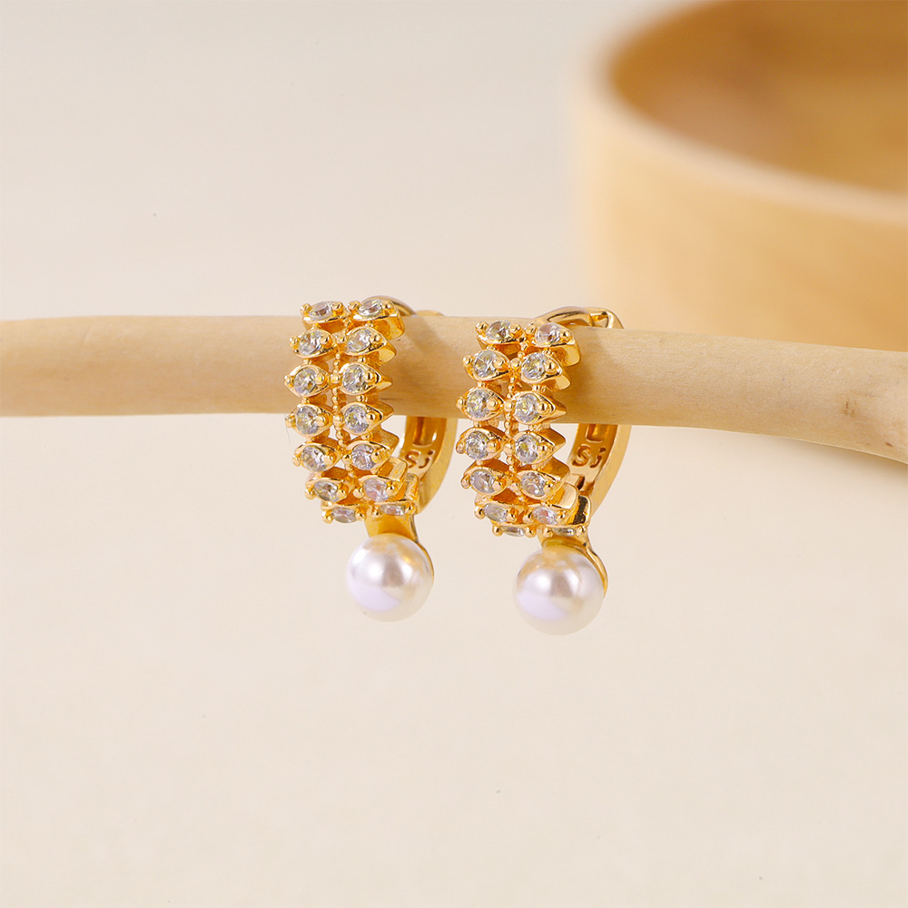 5g Weight Brass Ear Needle Material Zircon Inlay Material Drop Earrings Classification 1 Pair Quantity Daily Occasion Brass Material Heart Shape, Bow Knot Pattern Women's Gender Inlay Design Elegant Style 1 Pair Elegant Heart Shape Bow Knot Inlay Brass Zircon Drop Earrings 9