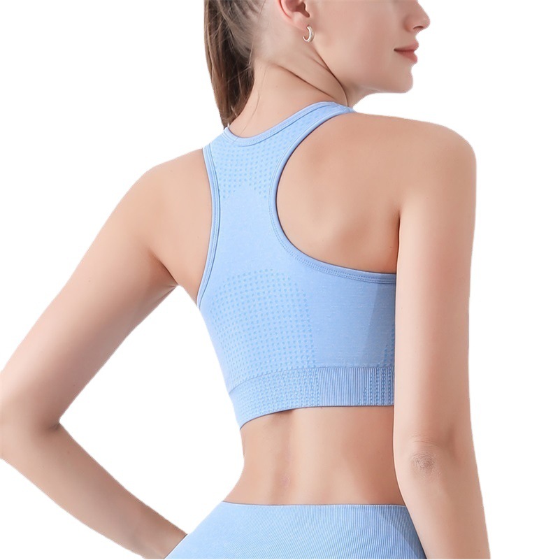 Cross-border americano ropa interior deportiva desmontable pectoral chaleco de entrenamiento corrida antichoque recopilación sujetador antideslizante