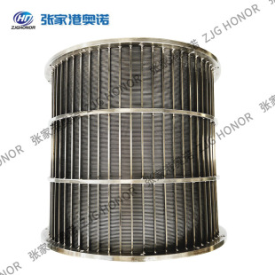 Supply stainless steel wedge mesh wire winding process filter high precision sieve tube wedge filter cartridge X20