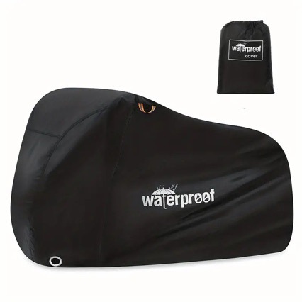 Cross-Border Thickened Oxford Cloth Polyester Taffeta Electric Vehicle Cover, Waterproof and Sun-Proof Scooter Cover, Bicycle Cover in Stock
