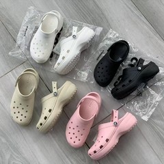 洞洞鞋泡芙云朵女鞋经典明星男鞋夏季厚底防滑凉鞋跨境舒适代发
