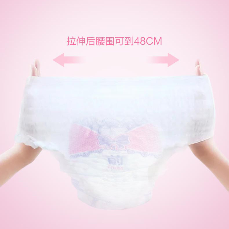 Lanmeler Anti-Leak Sleeping Pad Pads for Menstruation L-Size, 410mm Night Use 420 Maternity Pants Style Sanitary Pads M-XL