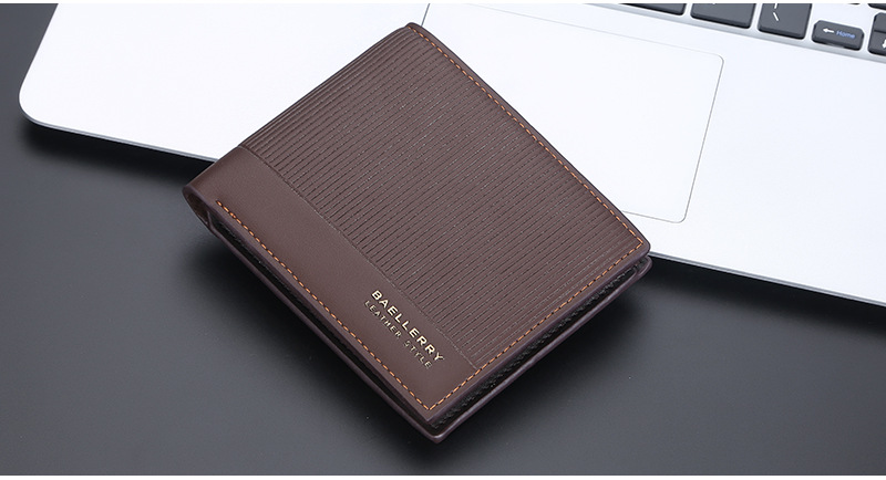 Men's Solid Color Pu Leather Open Wallets display picture 4