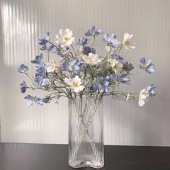 メーカーの商品の供給源の家の装飾の結婚祝いの造花の田園の花の芸は花の絹の花の格の桑の菊の小さい菊のコスモスをシミュレーションします。