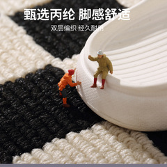 Cross-border home entrance floor mat, entrance hall, dust removal, wear-resistant door mat, simple water-absorbent non-slip carpet