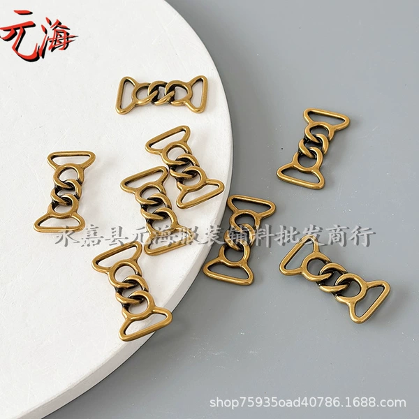34.5*18* edge inner diameter 13MM antique gold