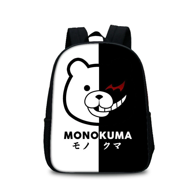 [Фабричная поставка школьный рюкзак Danganronpa принт детский двойной рюкзак для отправки]