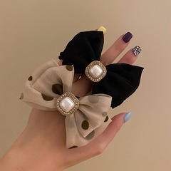 New minimalist fashionable temperament hair accessories hair ribbon for women versatile high-end hair flowers summer ponytail butterfly knot hair accessories hair ribbon