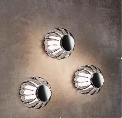 17 * 14 * 15 cm luz de pared gris claro