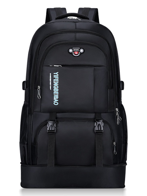 Capacious climbing backpack